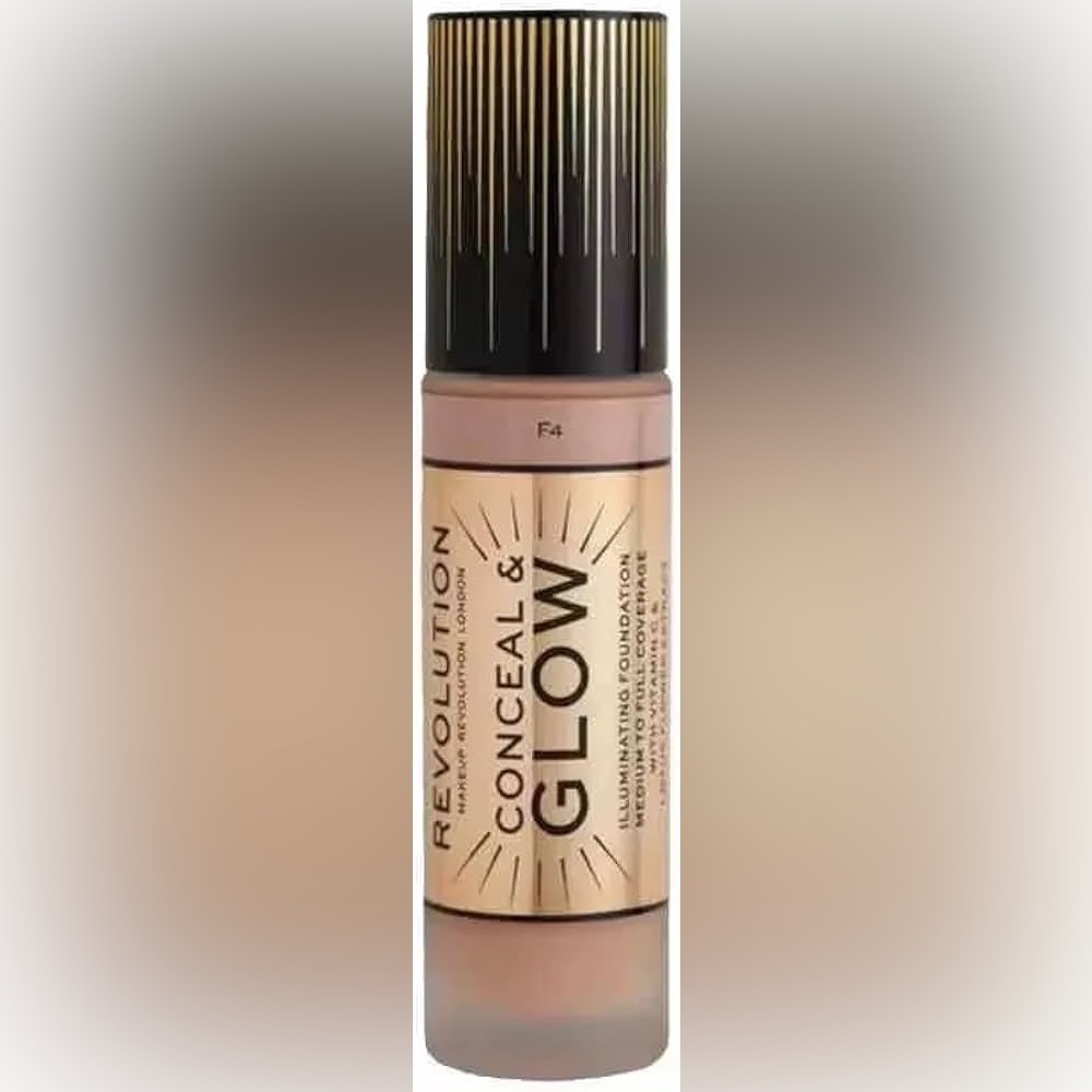 🌸5/$30 NEW Revolution Conceal & Glow Foundation F7